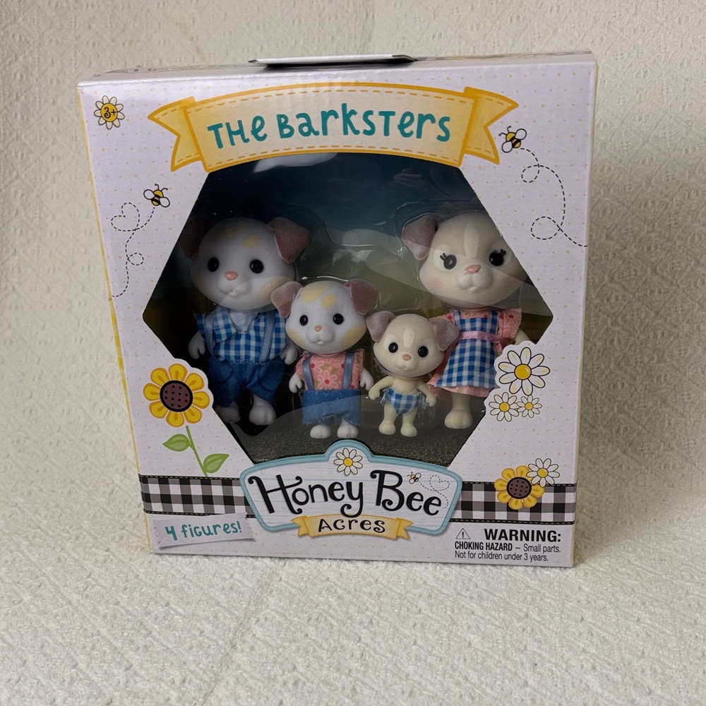 NIB Honey Bee Acres The Barksters Figures